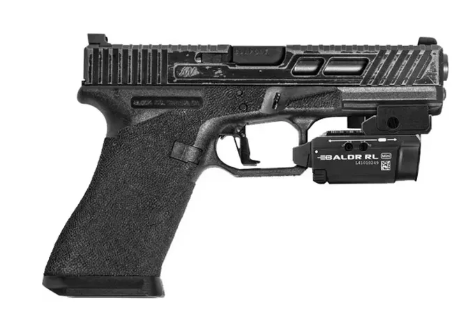 Ліхтар з ЛЦВ Olight Baldr Mini Red Laser Black Фото 3